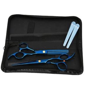 ชุดกรรไกรตัดผมสแตนเลสญี่ปุ่น J2 ระดับมืออาชีพ 2 ชิ้น สำหรับอุปกรณ์ร้านทำผม คุณภาพเกรด A+ - Product Image 3