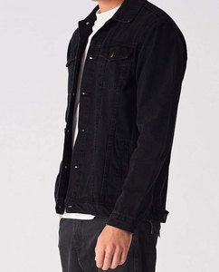 Chaqueta Vaquera Clásica Casual para Hombre, Estilo Vintage, Ropa Urbana Moderna, Parches Decorativos, Botones, Ecológica, Resistente al Viento, Cómoda - Product Image 2