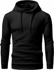 Sudadera con Capucha para Hombre, 260 Gramos, Estilo Casual, Jacquard Sólido, Estampado Digital, con Diseño de Silicona, para Invierno - Product Image 2