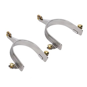 Espuelas de Equitación de Acero Inoxidable, Construcción Duradera de Alta Calidad, Color Personalizable, Empaque, Marca Saddle Group, Perfectas - Product Image 3