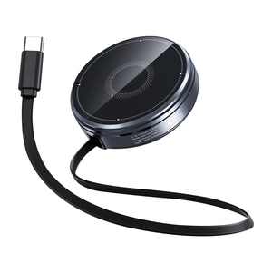 Mini Caricatore <span class=keywords><strong>Wireless</strong></span> Magnetico 15W a <span class=keywords><strong>Ricarica</strong></span> Rapida <span class=keywords><strong>con</strong></span> Supporto per <span class=keywords><strong>Telefono</strong></span> e Cavo per iPhone 17-12, iWatch, AirPods Series - Product Image 1