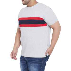 เสื้อยืดคอกลมแขนสั้นทรงหลวมสีพื้นสำหรับผู้ชาย ผ้าโพลีเอสเตอร์ 100% ระบายอากาศได้ดี แห้งเร็ว เป็นมิตรกับสิ่งแวดล้อม สไตล์ลำลองสำหรับฤดูร้อน - Product Image 4