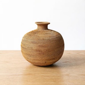 Maceta de ratán para plantas de interior, soporte seguro para macetas, para balcón, jardín y terraza, decoración verde - Product Image 2