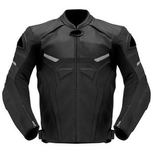 Chaqueta de Cuero Premium para Motociclistas, Color Rojo y Negro, Estilo Deportivo, con Protección CE - Product Image 6