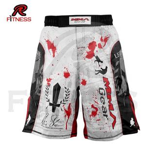 Pantalones Cortos de Boxeo MMA Unisex de Algodón y Poliéster, Sublimados Personalizados con Logotipo, Ropa Deportiva - Product Image 6