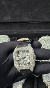 Wholesale Factory VVS Moissanite Diamond <b>Watches</b> Arabian Brand Studded Wrist With <b>Iced</b> <b>Out</b> <b>Watch</b> for Gift Passd <b>Watches</b> - Product Image 4