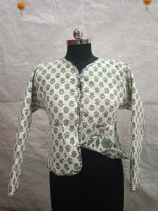 Chaqueta Reversible de Algodón Acolchado para Mujer, Ligera, Hecha a Mano, para Invierno, Fabricante, Exportación, Venta al Por Mayor - Product Image 3