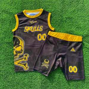 Maillot de football unisexe en polyester, uniforme de sublimation, maillot et short de football pour hommes, vente en gros et personnalisé - Product Image 5