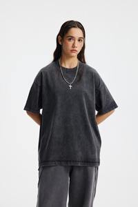 T-shirt Homme Été 100% Coton Col Rond Manches Courtes Coupe Oversize Streetwear Épaules Tombantes – Nouvelle Collection Promotionnelle - Product Image 3