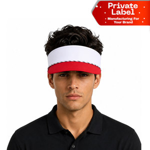 Gorra Visera Deportiva Premium al por Mayor de Secado Rápido para Tenis, Gorra Visera de Golf OEM Personalizada con Absorción de Sudor y Correa Ajustable - Product Image 1