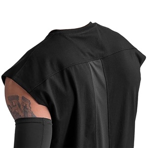 Chaleco Deportivo Sin Mangas para Hombre, de Algodón, para Correr, Fitness, Baloncesto, Entrenamiento, Holgado, con Aberturas Laterales - Product Image 1