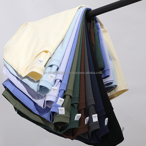 Venta al por mayor de algodón pesado 220 240 260 290 Gsm blanco gráfico de gran tamaño camiseta de los hombres de alta calidad en blanco de peso pesado camiseta - Product Image 1