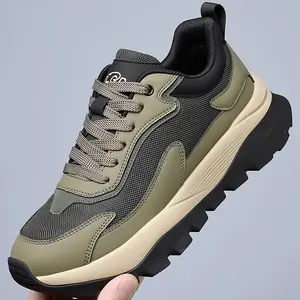 Zapatos de hombre, zapatillas informales, zapatillas de verano transpirables de malla impermeables para exteriores, zapatos planos sin cordones, zapatos asequibles - Product Image 2