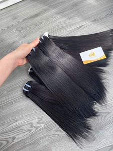 Hot Trend All-Length Wavy Hand Tied Machine Double Weft Virgin <b>Bleached</b> Hair Extensions Vietnam Wholesale Retail Price Available - Product Image 2