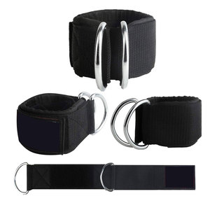 Tobilleras ajustables para gimnasio, tobilleras resistentes y duraderas para ejercicios con cable - Product Image 1