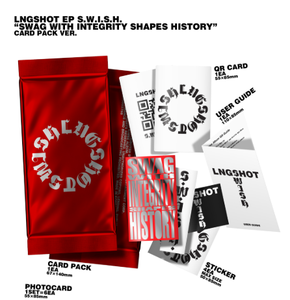 LNGSHOT [S.W.I.S.H.] / EP (เวอร์ชั่นแพ็คการ์ด) หนังสือซีดีเพลงเคป๊อป-กระดาษและพลาสติกอเนกประสงค์ ภาษาเกาหลี เกาหลีใต้ - Product Image 2