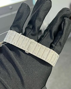Montre Hip-hop en Moissanite à la Mode et Luxueuse pour Hommes et Femmes. Le Moissanite a passé le test du diamant. 925 - Product Image 4