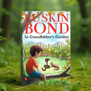 Dans le jardin du grand-père, par l'auteur Ruskin Bond, impression de livre broché personnalisé à couverture souple - Product Image 3