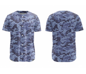 เสื้อเบสบอลแบบซับลิเมชั่น – ชุดกีฬาน้ำหนักเบาประสิทธิภาพสูงพร้อมโลโก้และหมายเลขแบบกำหนดเอง |   ฐานผ้าโพลีเอสเตอร์ที่ระบายอากาศได้ดี - Product Image 4