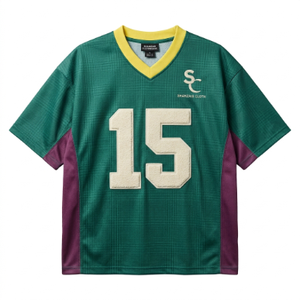 Camisetas Deportivas Ligeras Sublimadas y Bordadas Personalizadas, 100% Poliéster, Tejido de Secado Rápido, Manga Corta, Logotipo Personalizado en la Parte Delantera, para Adolescentes - Product Image 1