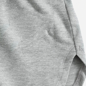 2026 Hot Selling Retro Sporty Shorts Women Minimalist Grey Sweat Shorts High Cut Athletic Shorts Bulk Supply Streetwear - Product Image 4