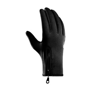 Gants de cyclisme en cuir unisexes à doigts entiers - Gants de VTT respirants avec absorption des chocs, sangle de poignet réglable, utilisation estivale - Product Image 3