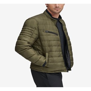 2024 Custom Designer Men's Heavy Puffer <b>Jacket</b> High Quality Formal <b>Winter</b> Wear with Oversize Fit and Hooded Collar - Product Image 3