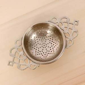 Infuseur à thé réutilisable en cuivre à mailles fines avec poignée pour thé en vrac, théière, tasse, maison, cuisine, hôtel, restaurant - Product Image 1