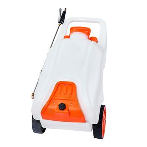 Spruzzatore Elettrico per Erbicidi da 13,1 Galloni con Pressione Regolabile 0-80 PSI, Carrello con Ruote a Batteria per Irrorazione di Giardini e Prati - Product Image 5
