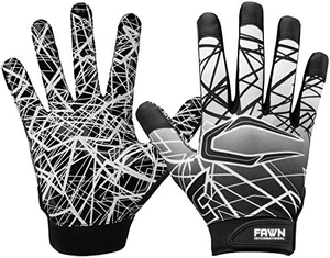Guantes de Fútbol Americano Personalizados con Logotipo, Palma de Silicona Ultra Adhesiva, Agarre Alto, Guantes Profesionales para Adultos - Product Image 2