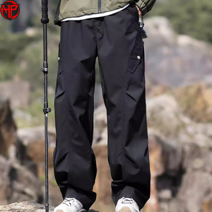 Pantalones de Senderismo para Hombre, Deportivos, Impermeables, Transpirables, con Costuras Selladas, Resistentes al Viento, para Camping, Escalada, Pesca y Uso Casual - Product Image 1
