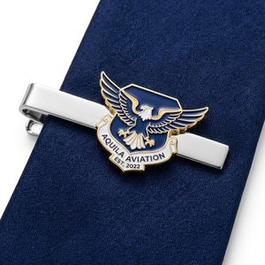 Fournisseur de barrettes à cravate en émail doux personnalisées avec l'image du mont Fuji, directement de l'usine - Product Image 4