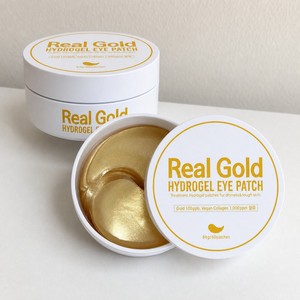 แผ่นเจลใต้ตา Prreti Real Gold Hydrogel Eye Patch 60 แผ่น มาส์กใต้ตา ผลิตในเกาหลี - Product Image 2