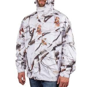 Men's Winter Hunting Jacket Soft <b>Shell</b> Camouflage Print Waterproof Outdoor Wear Full Sleeve Polyester Fabric - Product Image 4