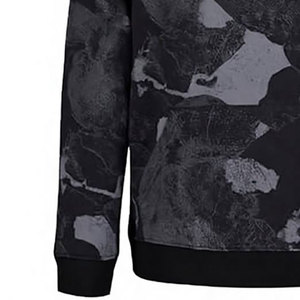Sudadera con Capucha para Hombre, Color Sólido, Forro Polar, Corte Regular, Transpirable, Antiarrugas, con Bolsillos, Estilo Casual Otoñal, 100% Algodón - Product Image 4