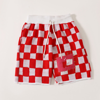 Shorts décontractés en tricot pour hommes, tendance, avec logo personnalisé, super doux, écologiques, imperméables, séchage rapide, unisexe, 100% coton