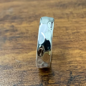 Premium 925 Silver Smooth Finish Unisex <b>Ring</b> 4.7 Grams Boho Style With Unique Texture for Everyday Wear - Product Image 4
