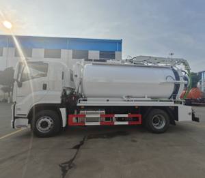 <span class=keywords><strong>Meilleur</strong></span> prix <span class=keywords><strong>Camion</strong></span> de vidange des eaux usées ISUZU en acier inoxydable 12 m³ pour l'Angola - Product Image 6