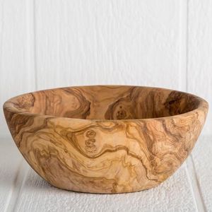 Bols en bambou faits à la main, design minimaliste en bois naturel pour servir les aliments, usage domestique - Product Image 4