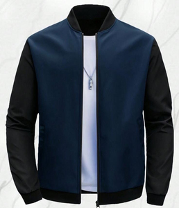 Chaqueta Bomber de Invierno para Hombre de Alta Calidad, Nuevo Diseño Moderno, Ecológica, Transpirable, con Cuello Alto - Product Image 5