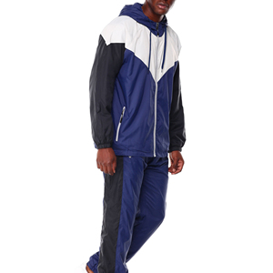 Conjunto Deportivo de Alta Calidad, Chaqueta con Cremallera y Pantalones, Traje Deportivo de Dos Piezas, Transpirable, de Nailon, para Hombre - Product Image 5