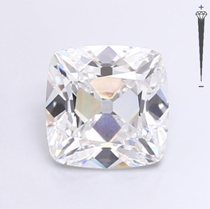 Diamante Cultivado en Laboratorio con Certificación IGI, 4.21 CT, Corte Cuadrado, Color D, Claridad VVS2, CVD LG 768682865, ROYAL GEMS para Joyería - Product Image 1