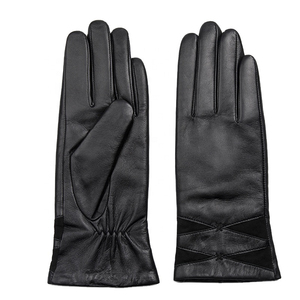 ถุงมือหนังแกะคุณภาพดีที่สุด ดีไซน์ใหม่ ถุงมือหนังแฟชั่นที่สวมใส่สบาย - Product Image 3