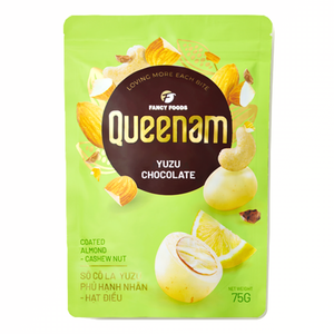 Wholesale Excellent Quality Global Shipping Dragee HALAL OEM/ODM 75G Yuzu <b>Chocolate</b> Coated Almond Cashew Nuts Hot Snacks Candy - Product Image 1