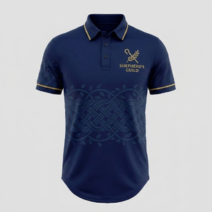 Chemise Polo Premium à Queue Longue Sublimée pour Équipage de Tonte de Moutons, Impression de Logo Personnalisé, Vêtements de Mode, Fourniture en Gros - Product Image 1