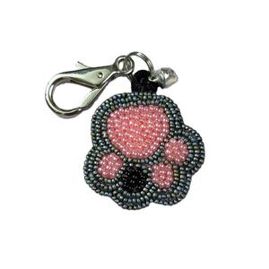 Creative Beaded <b>Key</b> <b>Ring</b> Handmade Bag Pendant Charm for Car <b>Keys</b> And Purses - Product Image 4