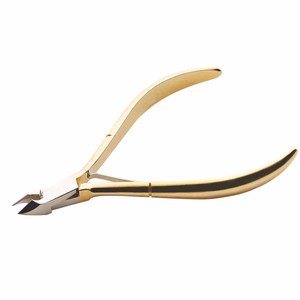 Coupe-ongles en acier inoxydable, lame ultra-affûtée, pince à cuticules professionnelle pour doigts adultes - Product Image 1