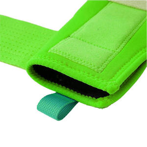 Guante de Béisbol WARPRO INDUSTRY SS-BBSM-018 con Protección para la Palma Verde, Correa Ajustable, Entrenamiento, Tela No Tejida Resistente, para Mano Derecha - Product Image 2
