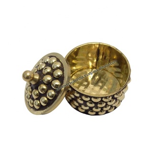 Modern Traditional Metal Carved Gold-Plated Eco-friendly Jewelry Trinket Box Earrings Rings Coins <b>Keepsakes</b> Home Decor Custom - Product Image 2