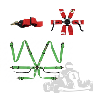 Ceinture de sécurité de course TBRACING Sport Plus FIA ultra-fine, OEM ODM, vente en gros, avec sangle de ceinture de sécurité haute tension de 50 mm - Product Image 1